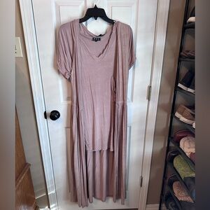 Shirt & Long Duster Combo